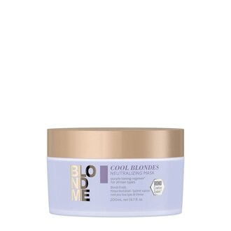Schwarzkopf BlondMe Professional Cool Blondes Neutralizing Mask (200ml/6.7oz)
