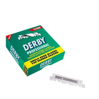 Demi-lames "Derby Professional Single Edge Blades" (100 Lames) Demi-lames "Derby Professional Single Edge Blades" (100 Lames)