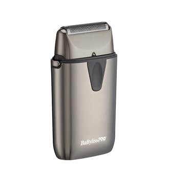 BaByliss PRO Rasoir électrique métallique à grille simple avec ou sans fil "UVFOIL" - Titane noir