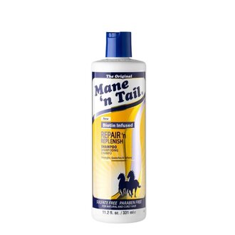Mane'n Tail Shampoing restaurateur "Repair'n Replenish" (331ml/11.2oz) Mane'n Tail Shampoing restaurateur "Repair'n Replenish" (331ml/11.2oz)