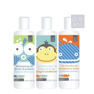 Térapo junior Trio pour enfant 0-9 ans (3x250ml/8.5oz)