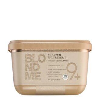 Schwarzkopf BlondMe Professional Poudre décolorante "Premium Lightener 9+" (450g/15.8oz) Schwarzkopf BlondMe Professional Poudre décolorante "Premium Lightener 9+" (450g/15.8oz)
