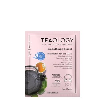 Teaology Smoothing Hyaluronic Tea Eye Sheet Mask (0.5ml/0.17oz)