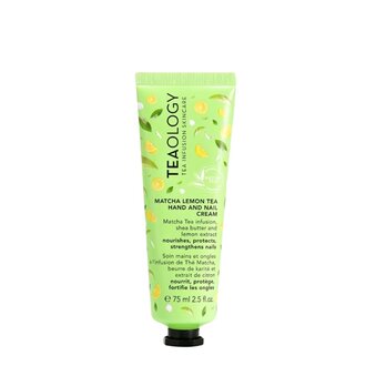 Teaology Crème mains et ongles Thé Matcha "Matcha Lemon Tea Hand and Nail Cream" (75ml/2.5oz) Teaology Crème mains et ongles Thé Matcha "Matcha Lemon Tea Hand and Nail Cream" (75ml/2.5oz)