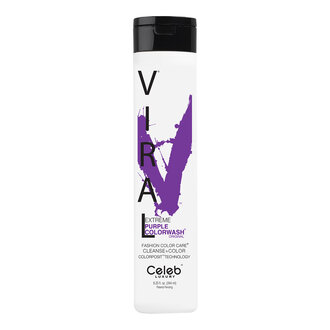 Celeb Luxury Shampoing pigmenté nettoie + colore Viral Extreme Colorwash Original - Violet (244ml/8.25oz) Celeb Luxury Shampoing pigmenté nettoie + colore Viral Extreme Colorwash Original - Violet (244ml/8.25oz)