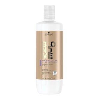 Schwarzkopf BlondMe Professional Shampoing neutralisant violet "BlondMe" Schwarzkopf BlondMe Professional Shampoing neutralisant violet "BlondMe"