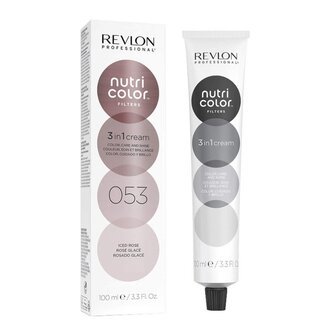 Revlon Professional Crème 3 en 1 "Nutri Color Filters" (100ml/3.3oz) 053 - Rosé Glacé