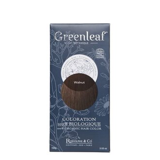 Rodolphe & Co Greenleaf Botanique 100% Organic Hair Color (100g/3.53oz) - Walnut