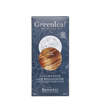 Rodolphe & Co Greenleaf Botanique 100% Organic Hair Color (100g/3.53oz) - Dark Blonde