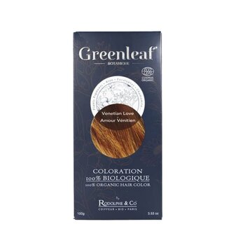 Rodolphe & Co Coloration végétale "Greenleaf" (100g/3.53oz) - Amour Vénitien