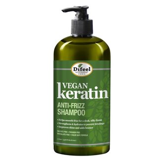 Difeel Vegan Keratin Anti-Frizz Shampoo (1000ml/33.8oz)