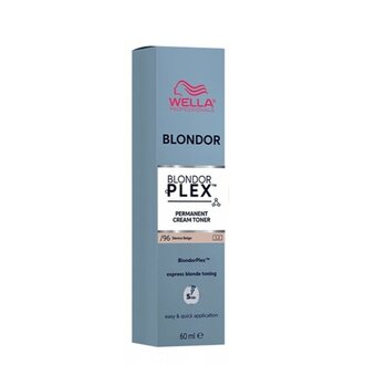 Wella Blondor Raviveur permanent en crème "BlondorPlex" (57g/2.0oz) /96 - Beige Sienne