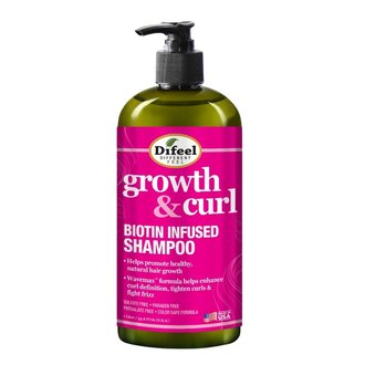 Difeel Shampoing croissance et boucles "Growth & Curl Shampoo" Difeel Shampoing croissance et boucles "Growth & Curl Shampoo"