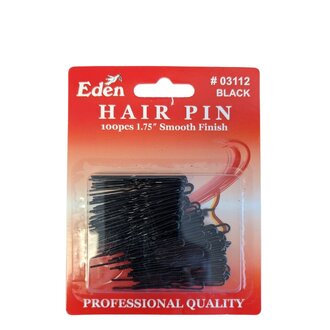 Eden Hair Accessories Épingles à chignon 4.5cm/1.75" (100 pinces) - Noir Eden Hair Accessories Épingles à chignon 4.5cm/1.75" (100 pinces) - Noir