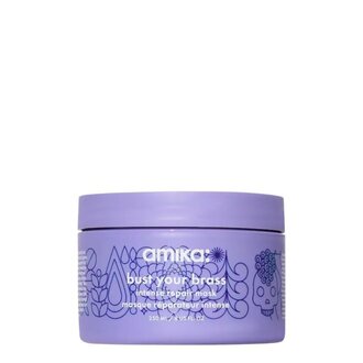 amika: Masque violet réparateur intense "Bust Your Brass" (250ml/8.45oz) amika: Masque violet réparateur intense "Bust Your Brass" (250ml/8.45oz)