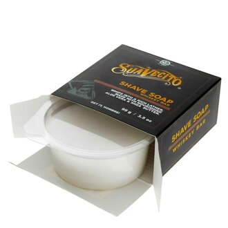 Suavecito Savon à raser "Premium Blends Shave Soap" - Whisky bar (99g/3.5oz)