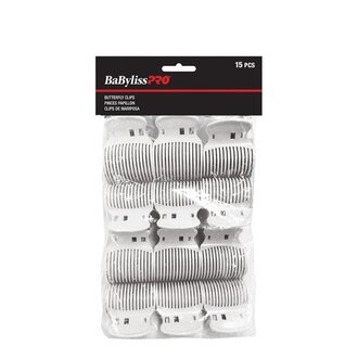 BaByliss PRO Butterfly Clips for Heat Rollers Set