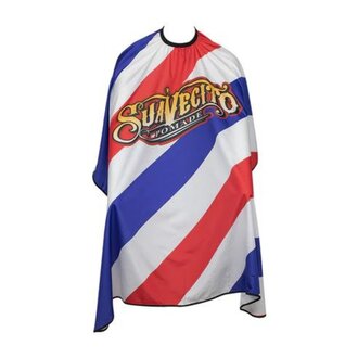 Suavecito Cape de barbier "Barber Pole Cape" Suavecito Cape de barbier "Barber Pole Cape"
