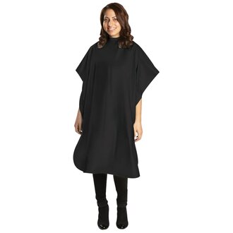 BaByliss PRO All-Purpose Vinyl Cape (91cm/36" x 142cm/56") - Black