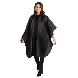 BaByliss PRO Cape de coupe en nylon (112cm/44" x 147cm/58") - Noir BaByliss PRO Cape de coupe en nylon (112cm/44" x 147cm/58") - Noir