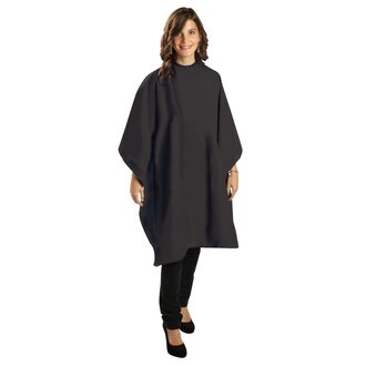BaByliss PRO Cape de vinyle polyvalente de luxe très ample (121cm/48" x 147cm/58") - Noir BaByliss PRO Cape de vinyle polyvalente de luxe très ample (121cm/48" x 147cm/58") - Noir