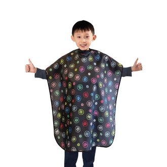 BaByliss PRO Cape de coupe en polyester "Kiddie Cape" (74cm/29" x 107cm/42") BaByliss PRO Cape de coupe en polyester "Kiddie Cape" (74cm/29" x 107cm/42")