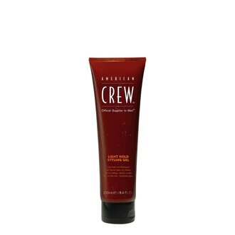 American Crew Light Hold Gel, non-flaking gel
