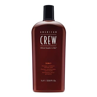 American Crew Shampoing, revitalisant et gel pour le corps 3 en 1 American Crew Shampoing, revitalisant et gel pour le corps 3 en 1