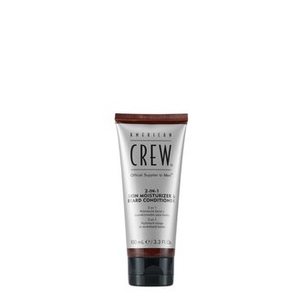 American Crew Hydratant pour visage et revitalisant barbe "2 in 1 Skin Moisturizer & Beard Conditioner" (100ml/3,3oz) American Crew Hydratant pour visage et revitalisant barbe "2 in 1 Skin Moisturizer & Beard Conditioner" (100ml/3,3oz)