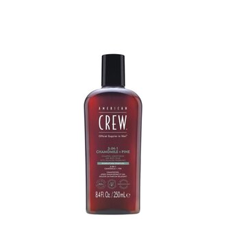 American Crew Shampoing 3-en-1 camomille + pin "3-in-1 Chamomile + Pine" American Crew Shampoing 3-en-1 camomille + pin "3-in-1 Chamomile + Pine"