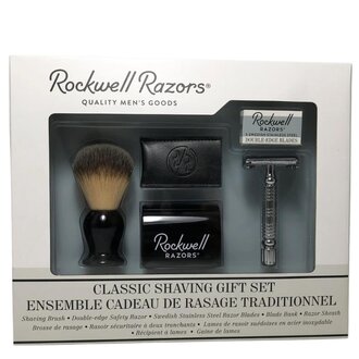 Rockwell Razors Ensemble cadeau rasage traditionnel Rockwell Razors Ensemble cadeau rasage traditionnel