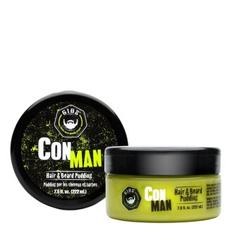 Gibs Grooming Pudding hydratant barbe et cheveux "Con Man" (222ml/7.5oz) Gibs Grooming Pudding hydratant barbe et cheveux "Con Man" (222ml/7.5oz)