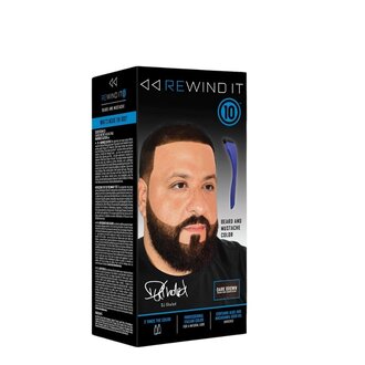 Rewind It 10 Coloration pour barbe et moustache - Brun foncé Rewind It 10 Coloration pour barbe et moustache - Brun foncé