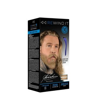 Rewind It 10 Coloration pour barbe et moustache - Blond moyen Rewind It 10 Coloration pour barbe et moustache - Blond moyen