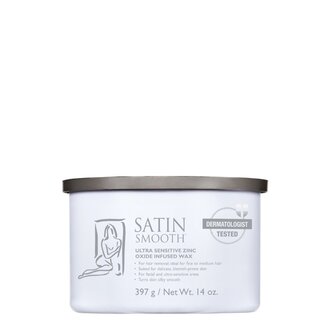 Satin Smooth Cire crème infusé d'oxyde de zinc "Zinc Oxide" (397g/14.0oz) Satin Smooth Cire crème infusé d'oxyde de zinc "Zinc Oxide" (397g/14.0oz)