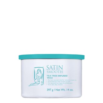 Satin Smooth Cire en crème à l'huile d'arbre à thé "Tea Tree" (397g/14.0oz)