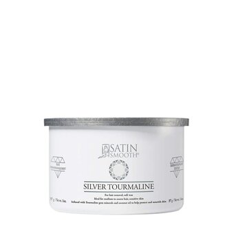 Satin Smooth Cire en crème infusée de tourmaline argentée "Silver Tourmaline" (397g/14.0oz) Satin Smooth Cire en crème infusée de tourmaline argentée "Silver Tourmaline" (397g/14.0oz)