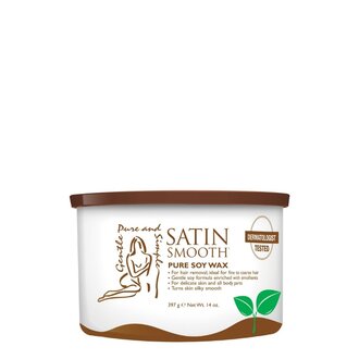 Satin Smooth Cire en crème au soja pure "Pure Soy Wax" (397g/14.0oz) Satin Smooth Cire en crème au soja pure "Pure Soy Wax" (397g/14.0oz)