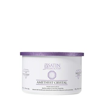 Satin Smooth Cire en crème cristal d'améthyste "Amethyst Crystal" (397g/14.0oz)