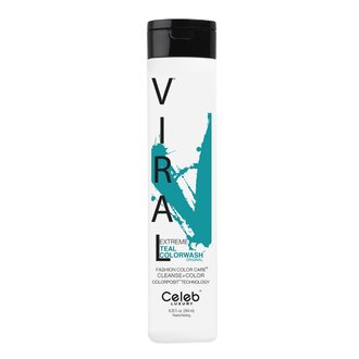 Celeb Luxury Shampoing pigmenté Viral - Bleu sarcelle (244ml/8.25oz) Celeb Luxury Shampoing pigmenté Viral - Bleu sarcelle (244ml/8.25oz)