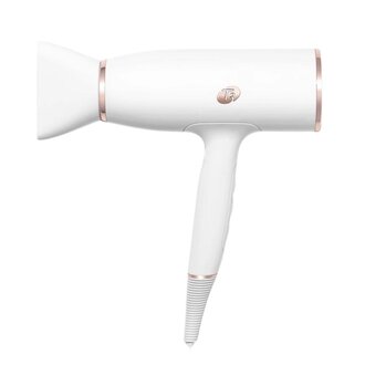 T3 Micro Aireluxe Hair Dryer + 2 Brush Set - White & Rose Gold