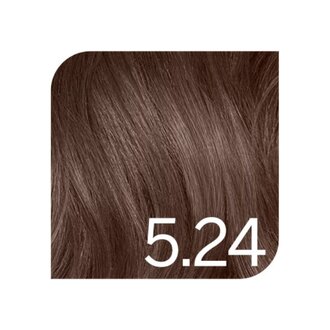 Revlonissimo 5.24 - Light Iridescent Chestnut Brown / Revlonissimo Colorsmetique Permanent Hair Color Brunettes (60ml/2.0oz)