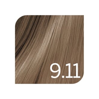 Revlonissimo 9.11 - Very Light Intense Ash Blonde / Revlonissimo Colorsmetique Permanent Hair Color Cools (60ml/2.0oz)