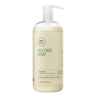 Tea Tree Shampoing et gel douche "Tea Tree Hemp Restoring" Tea Tree Shampoing et gel douche "Tea Tree Hemp Restoring"