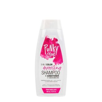 Punky Colour 3-in1 Color Depositing Shampoo + Conditioner (250ml/8.5oz) - Pinktabulous