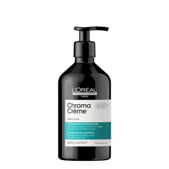 L'Oréal Professionnel Shampoing neutralisant de reflets rouges "Chroma Crème Vert" L'Oréal Professionnel Shampoing neutralisant de reflets rouges "Chroma Crème Vert"