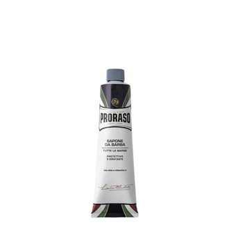 Proraso Shaving Cream Tube with Aloe Vera and Vitamin E (150ml/5.2oz)