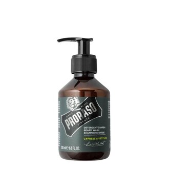 Proraso Beard Wash Cypress & Vetyver (200ml/6.8oz)