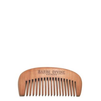 Barbe Divine Nanmu wood comb for beard (12.5cm/4.72")