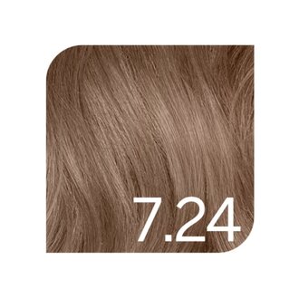 Revlonissimo 7.24 - Medium Iridescent Chestnut Blonde / Revlonissimo Colorsmetique Permanent Hair Color (60ml/2.0oz)